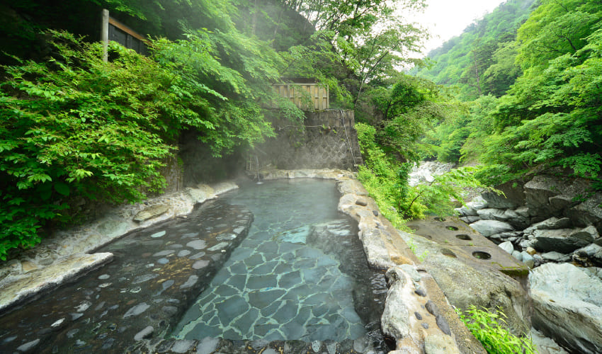 帰れマンデー】栃木・那須塩原の絶景“野天風呂”の旅館『湯守 田中屋